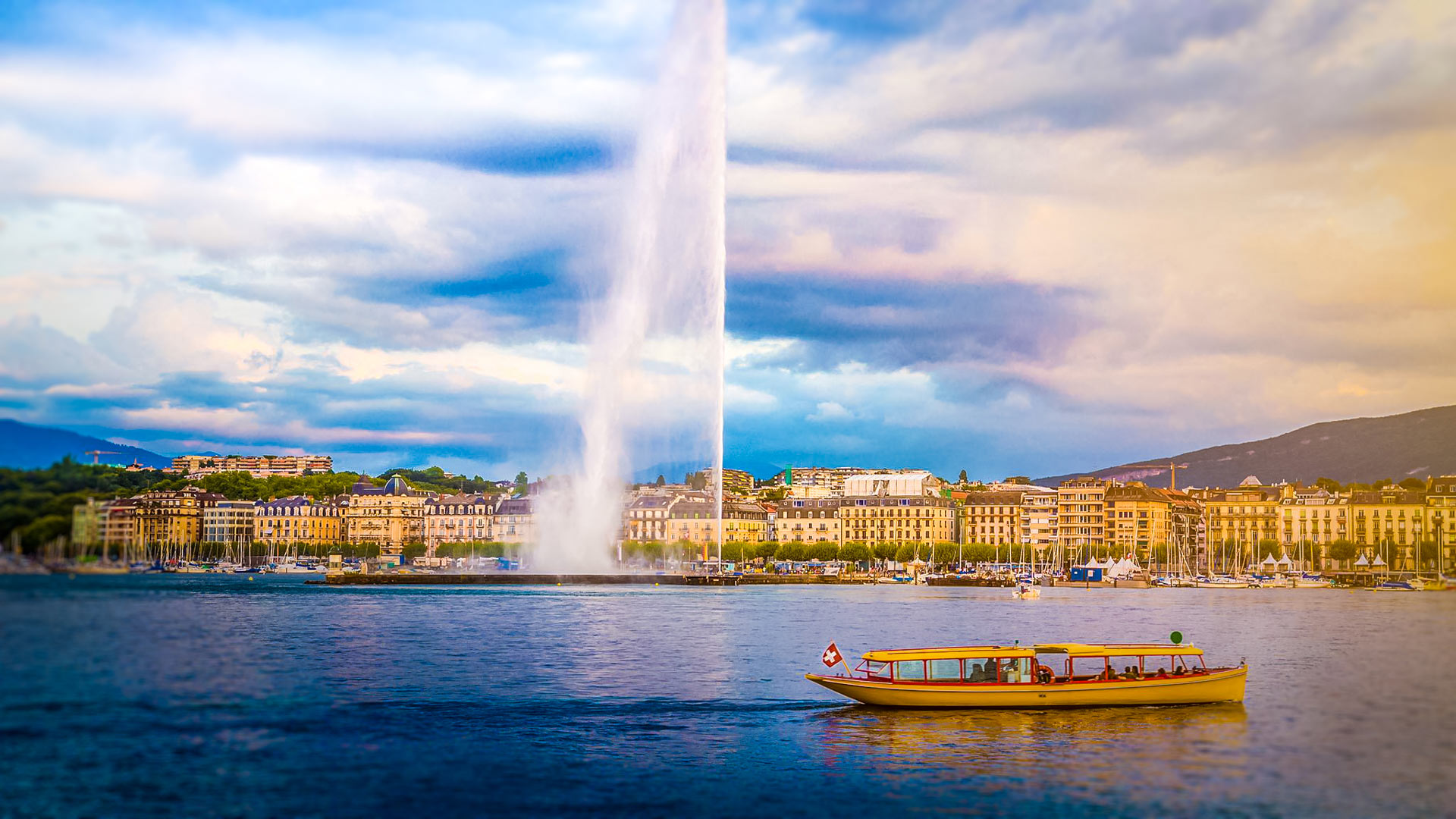 Genève · Lac Léman & Jet d'eau